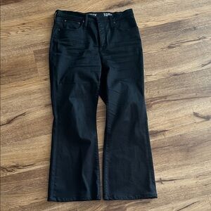 J. Crew Black Flared Jeans - Wide Leg